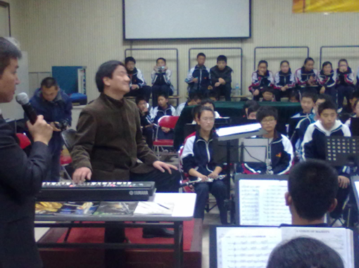 北京109中学尊龙凯时示范乐团大师班活动圆满结束